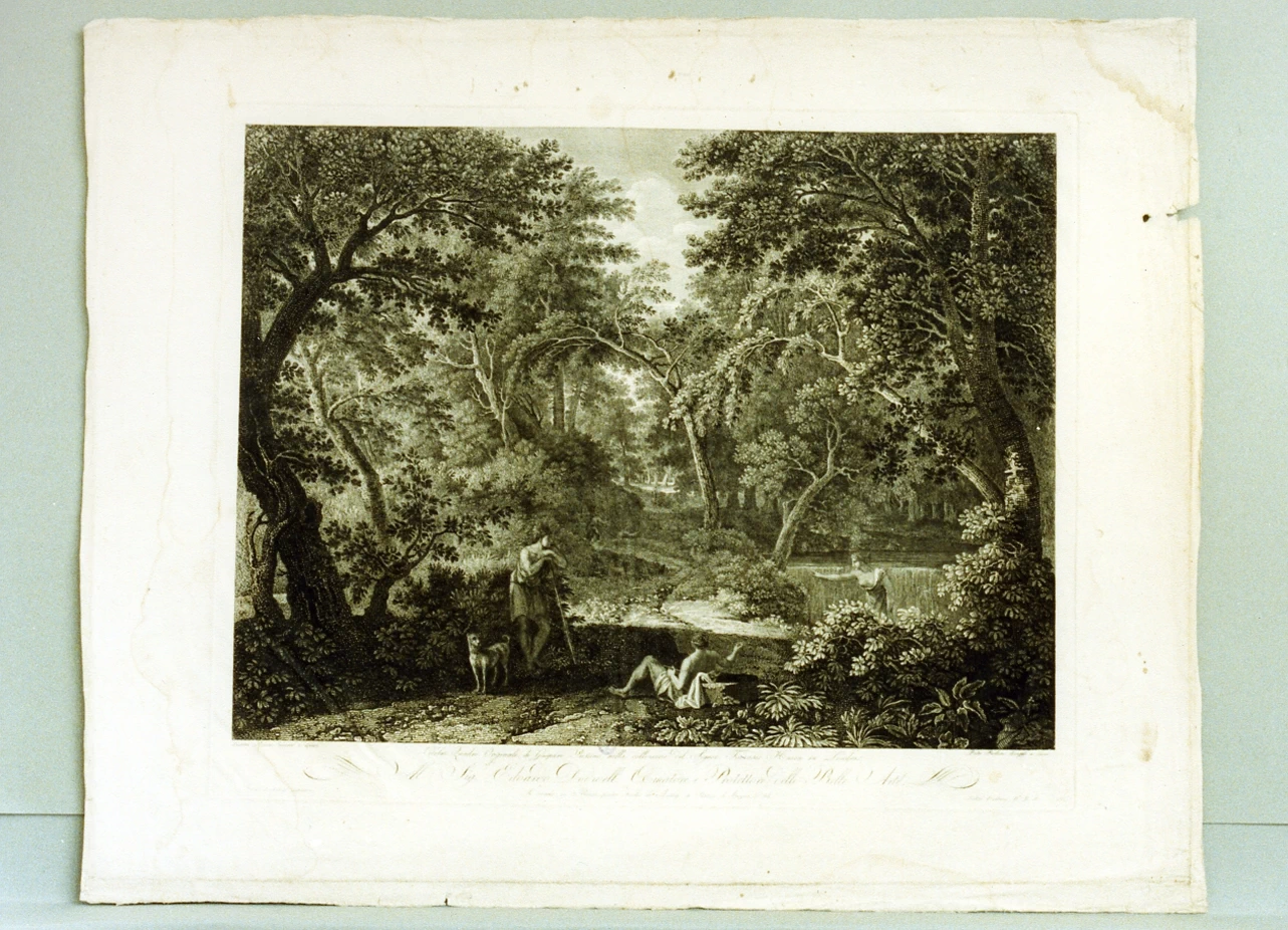 Gaspar Dughet detto Pussino - Paesaggio, Certosa e museo di San Martino, Napoli